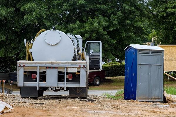 workers at Porta Potty Rental of Southington